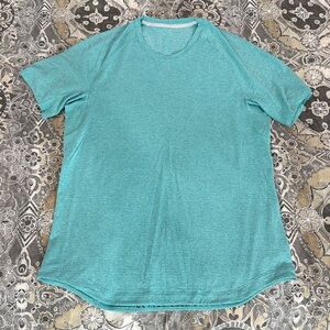 lululemon athletica License to Train Short Sleeve Tee in Green